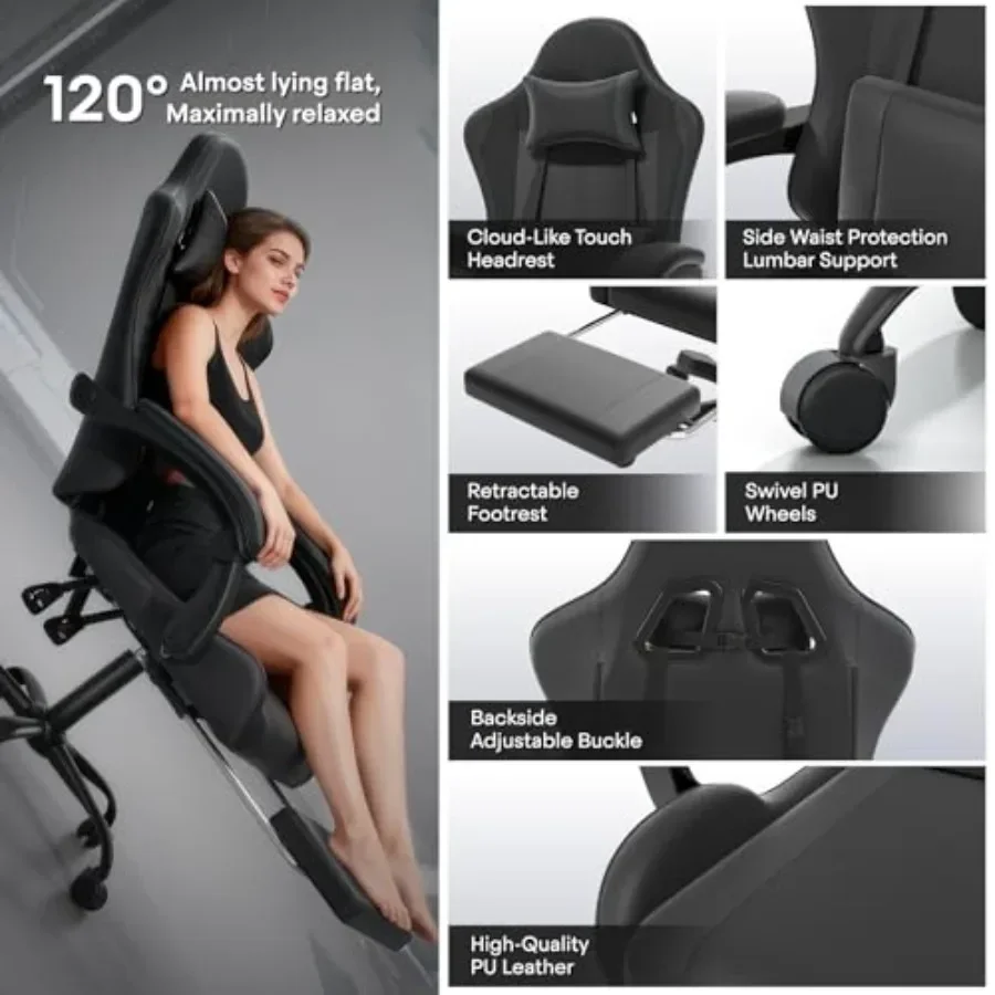 كرسي ألعاب مريح بتصميم مريح لل - مراجعة Ergonomic Office Chair وسعره