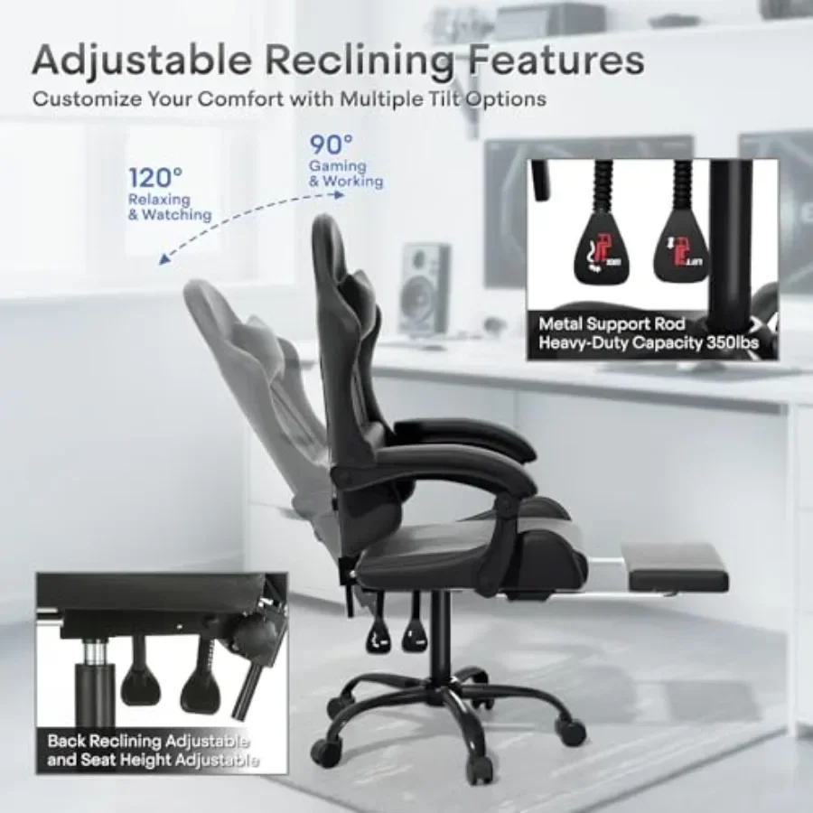 كرسي ألعاب مريح بتصميم مريح لل - مراجعة Ergonomic Office Chair وسعره