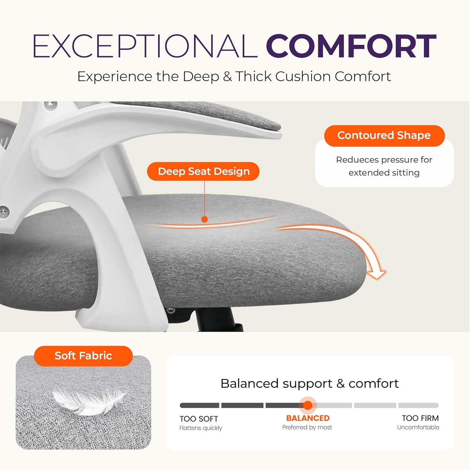 كرسي مكتب شبكي مريح مع دعم للظ - مراجعة Ergonomic Office Chair وسعره