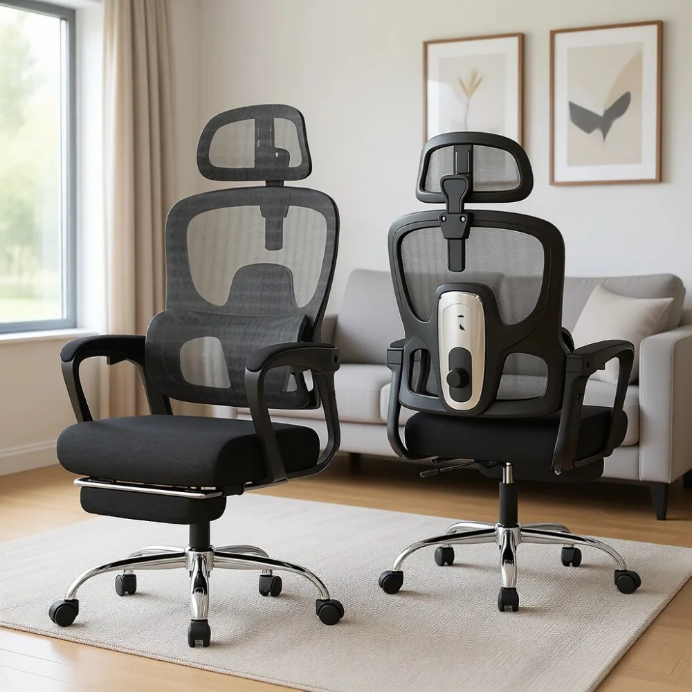 كرسي مكتب مريح بتصميم مريح للج - مراجعة Ergonomic Office Chair وسعره