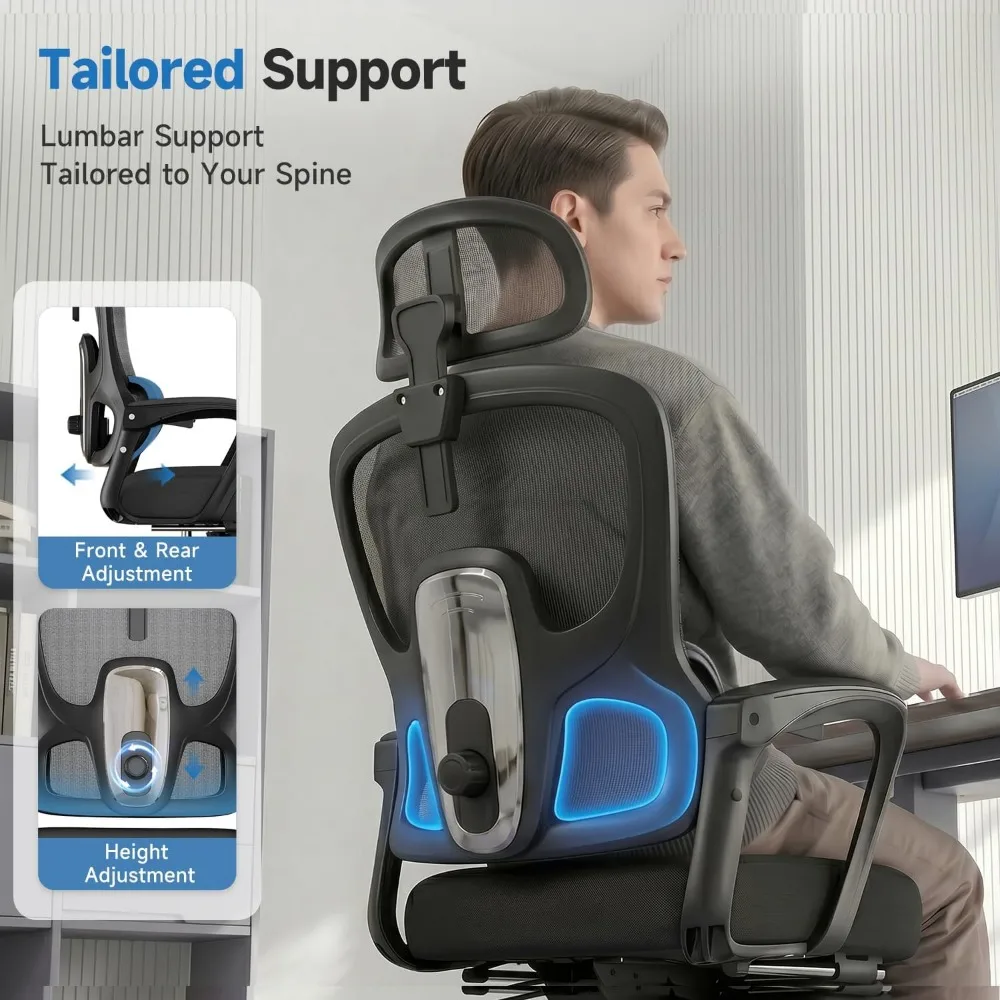 كرسي مكتب مريح بتصميم مريح للج - مراجعة Ergonomic Office Chair وسعره