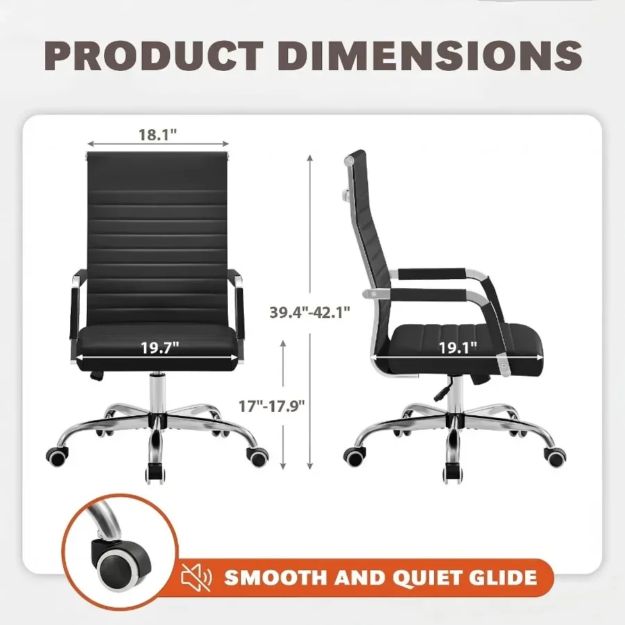 كرسي مكتب فاخر بظهر متوسط مصنو - مراجعة Ergonomic Office Chair وسعره