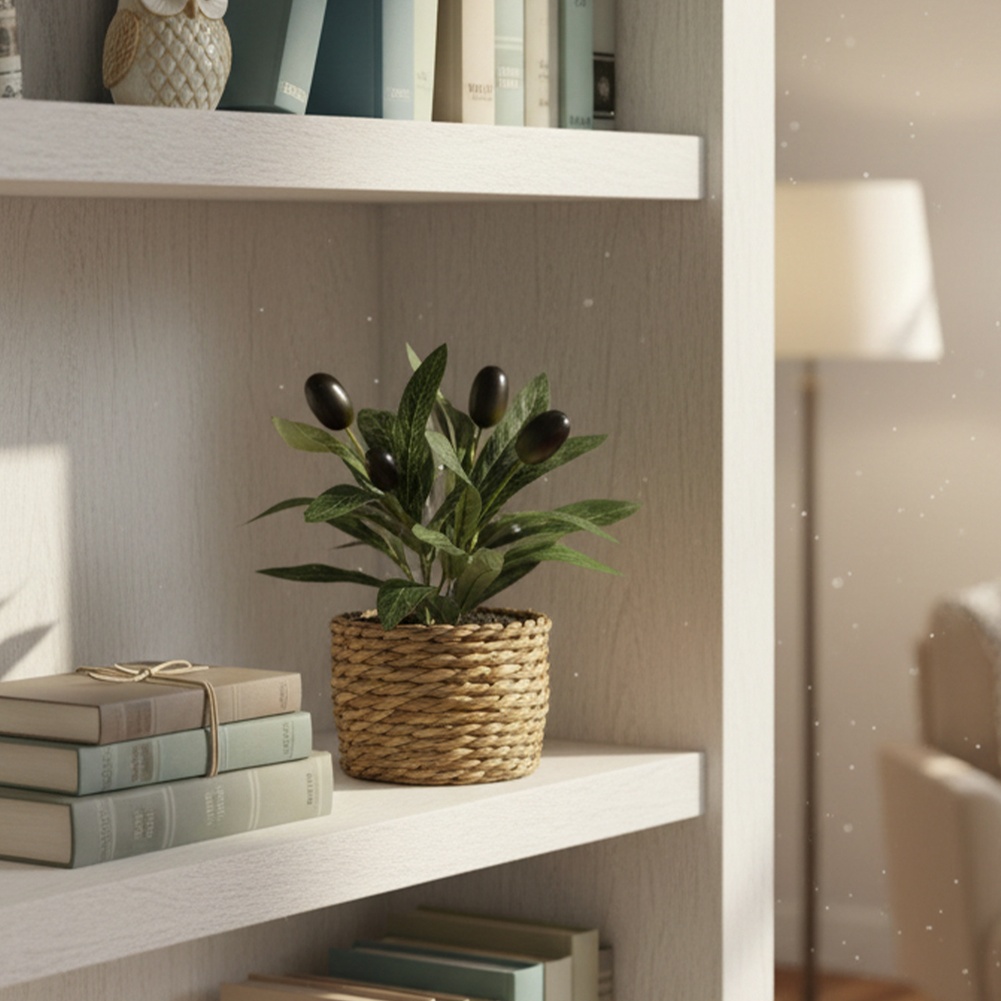 نباتات اصطناعية، شجرة زيتون صغ - مراجعة Home Office Layout وسعره