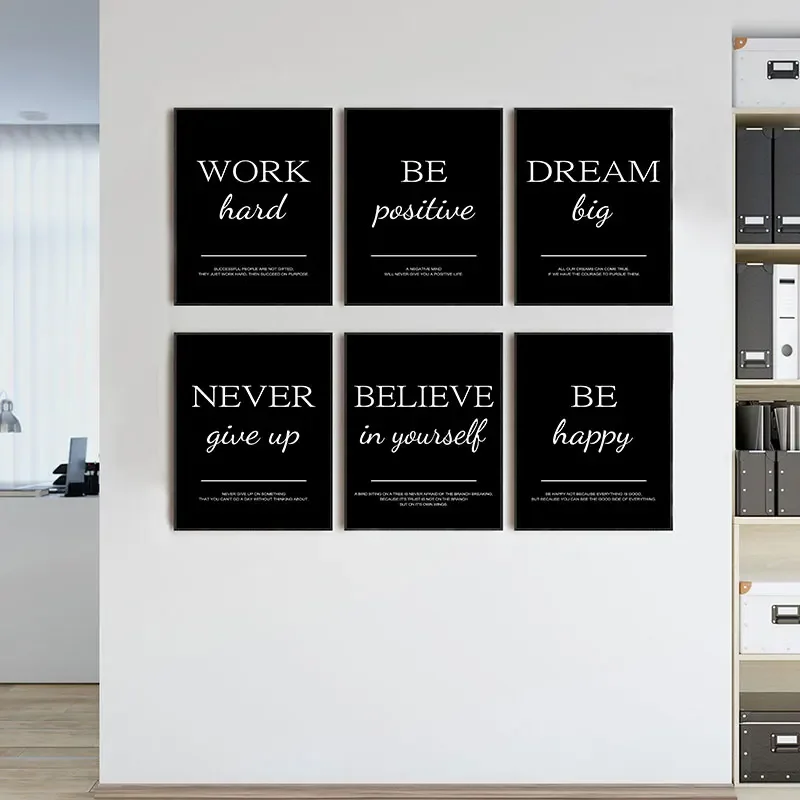 لوحات فنية حديثة بسيطة مطبوعة  - مراجعة Home Office Room Inspiration وسعره